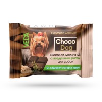 CHOCO DOG Шоколад молочный с воздушным рисом 15 г 