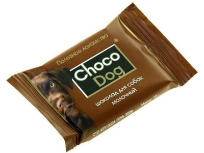 CHOCO DOG Шоколад молочный 15 г 