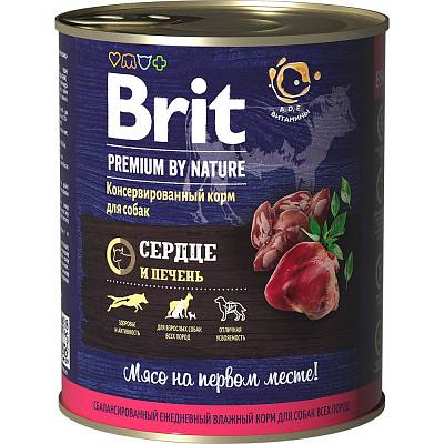 BRIT Premium конс. д/соб Сердце и Печень