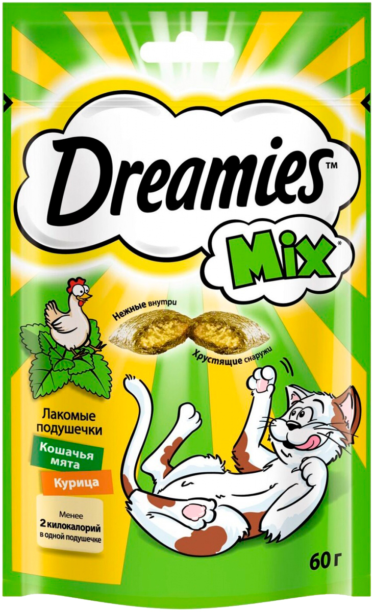 Dreamies Микс с курицей и мятой