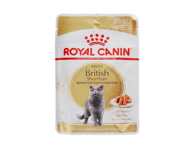 Royal Canin British Shorthair Adult в соусе пауч д/кош 