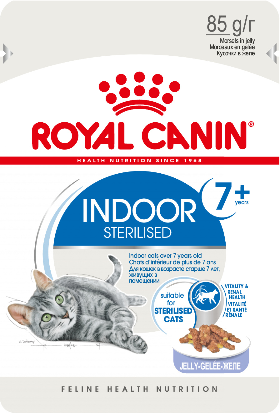 Royal Canin Indoor 7+ Sterilised пауч д/кош 85 г
