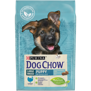 Dog Chow Large Breed Puppy Индейка д/щенков