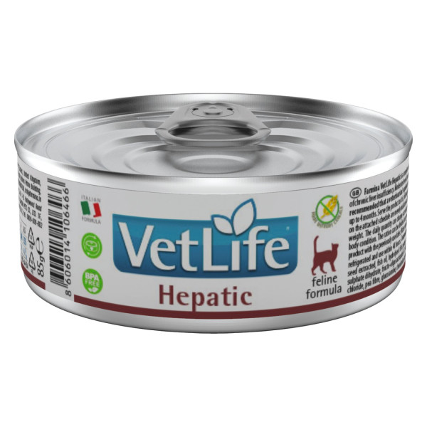 Farmina Vet Life Cat Hepatic конс.