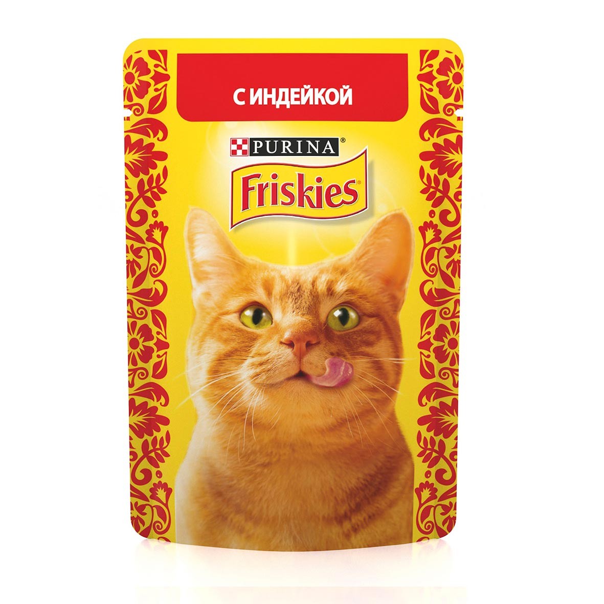 Friskies Индейка пауч д/кош