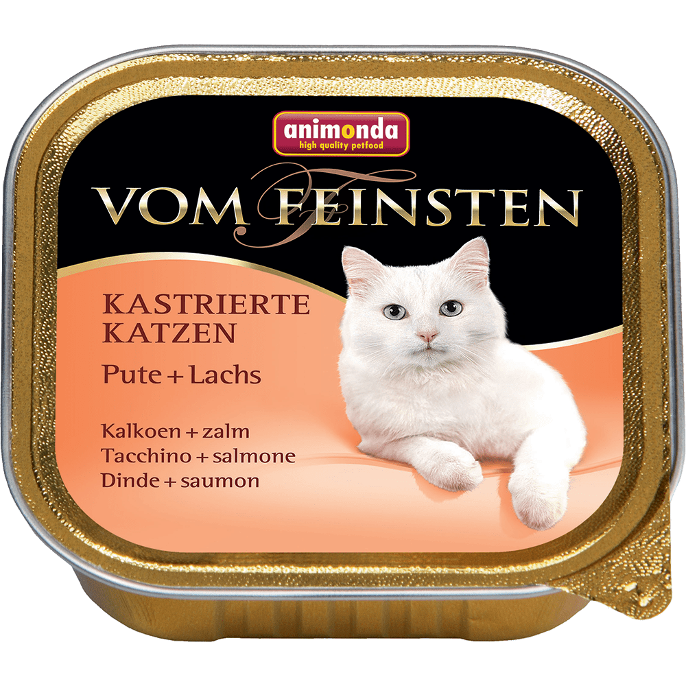 Animonda Vom Feinsten 100 г для кастрированных кошек с индейкой и форелью