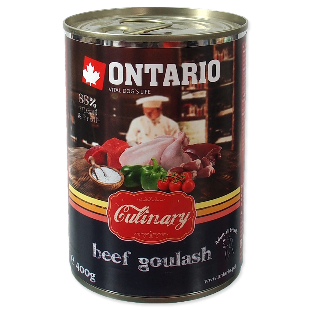 Ontario конс. д/соб Culinary мясной гуляш