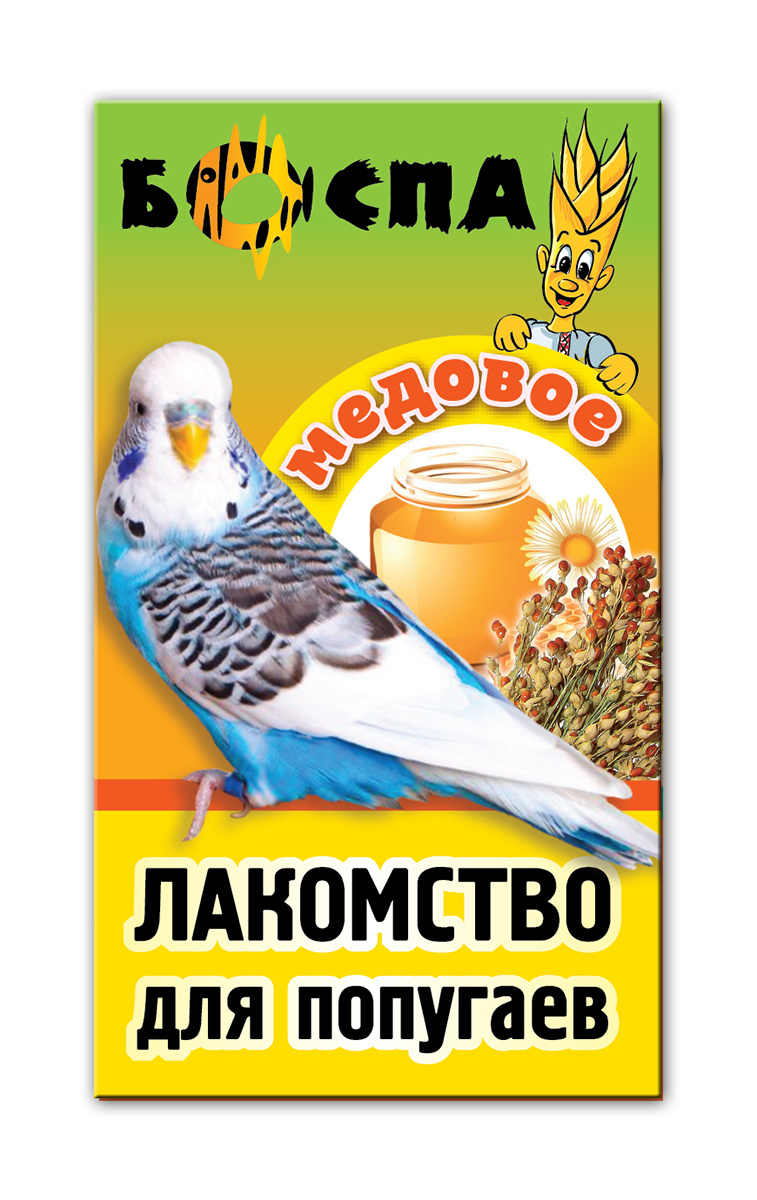 Боспа лак-во д/попугаев груша с медом