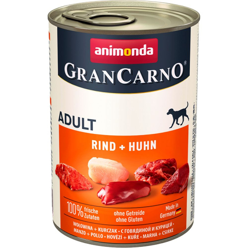 Animonda GranCarno Original adult для собак с говядиной и курицей 400 г