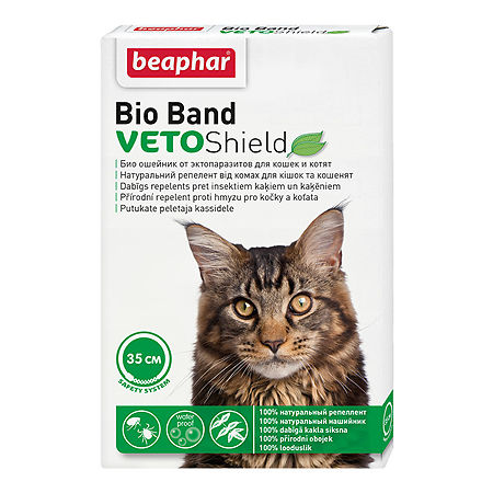 Beaphar VETO Shield Bio Band Биоошейник д/кошек 35 см