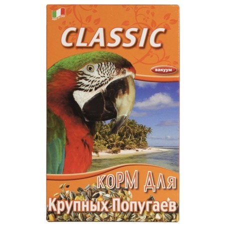 FIORY CLASSIC корм для крупных попугаев 600г