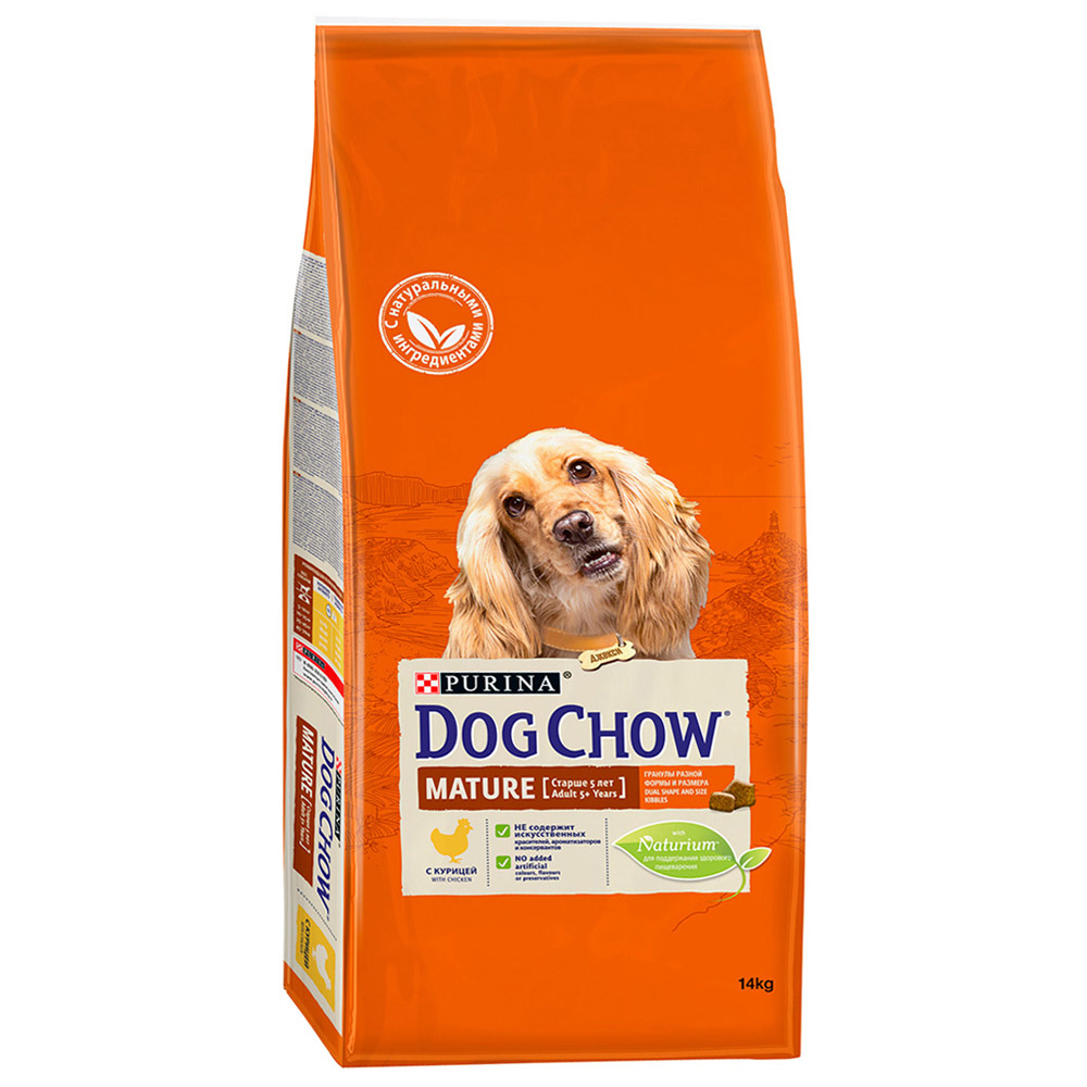 Dog Chow Mature Adult 5+ years Ягненок д/собак
