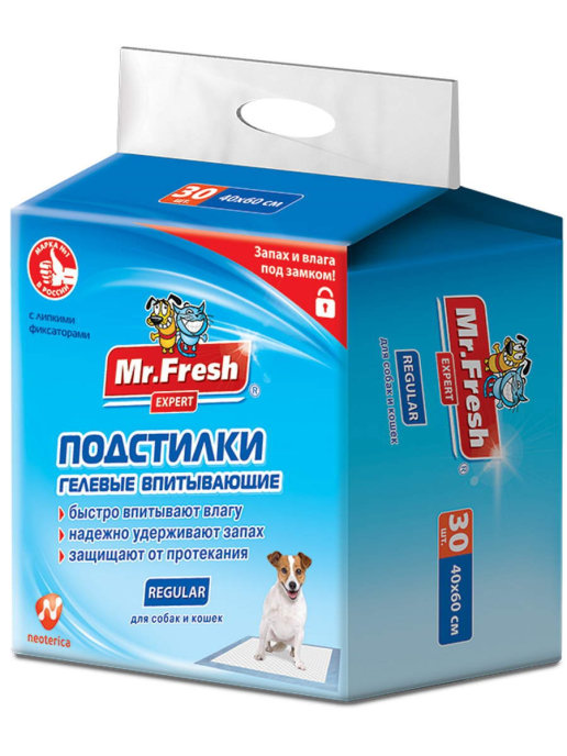 Mr. Fresh Expert Подстилка Regular 40*60 (30шт) F501