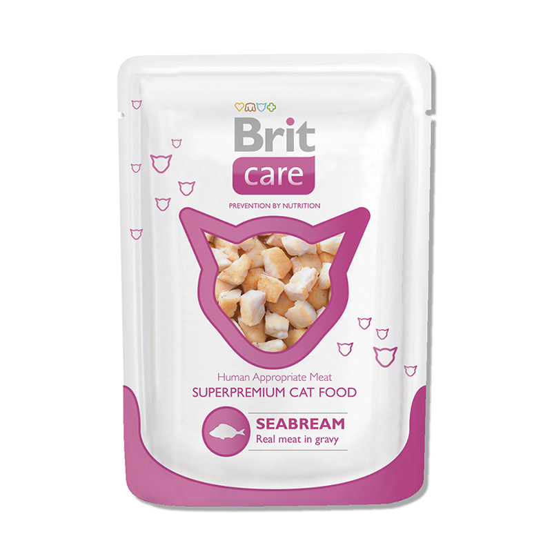 BRIT Care влаж. д/кош Морской лещ