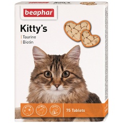 Beaphar Kitty’s Таурин+Биотин д/кошек