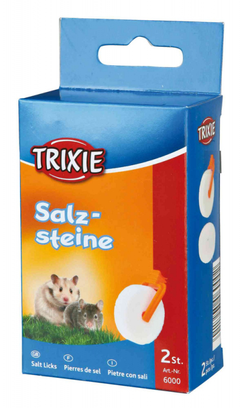 TRIXIE соль-лизунец д/грызунов с держателем 54 г