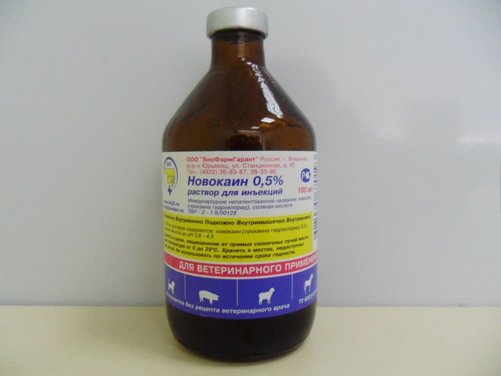 Новокаин 0,5% 100 мл БФГ