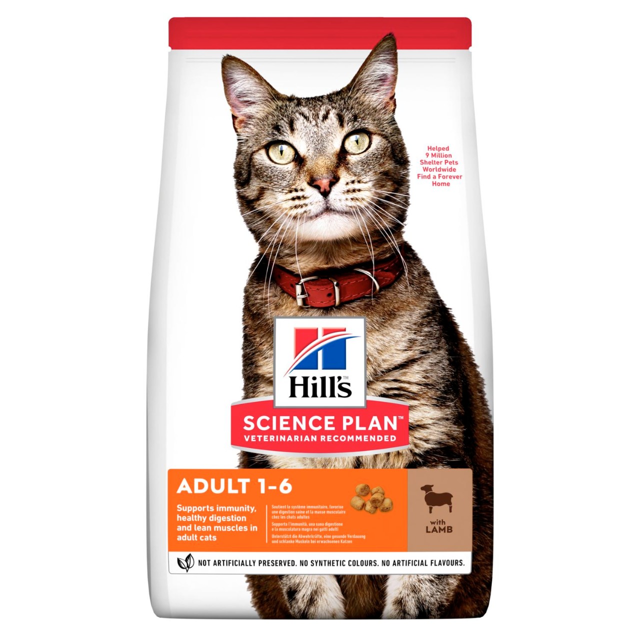 Hills SP д/кош Adult Cat ягненок