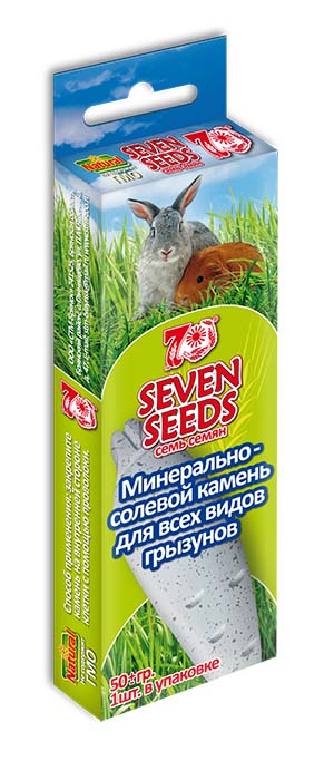 Seven seeds минерально-солевой камень д/грызунов 50 г