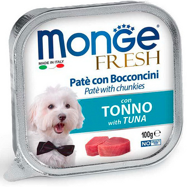 Monge Dog Fresh паштет из тунца
