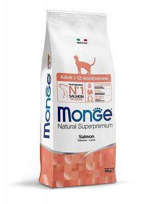 Monge сух. Speciaity Line Monoprotein Adult Cat лосось