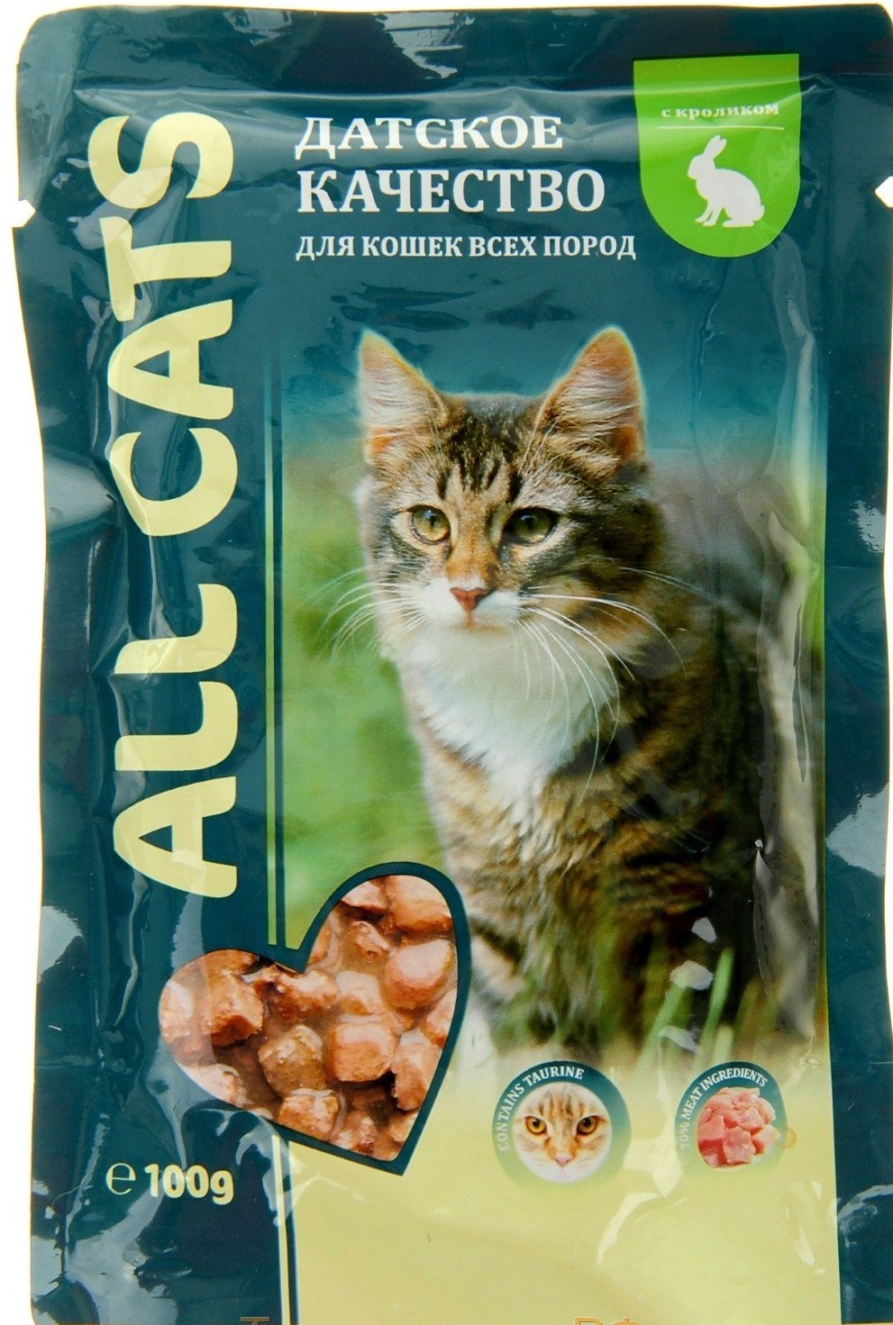 ALL CATS влаж.д/кошек кролик в соусе