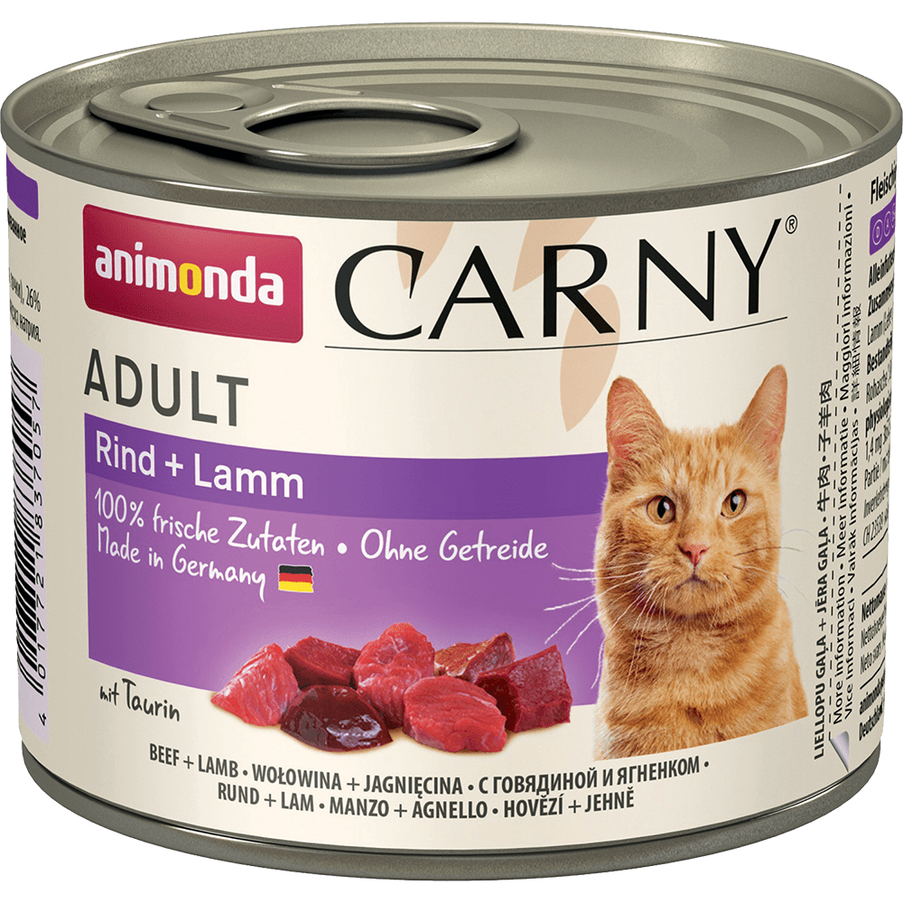 Animonda Carny Adult Cat говядина/ягненок 200 г