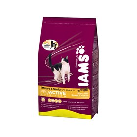 IAMS Cat для пожилых кошек с курицей 1,5 кг