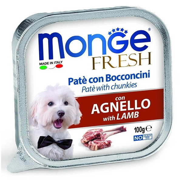 Monge Dog Fresh паштет из ягненка