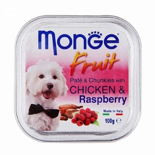 Monge Dog Fruit паштет из ягненка с яблоком