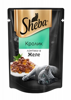 Sheba д/кош кролик желе