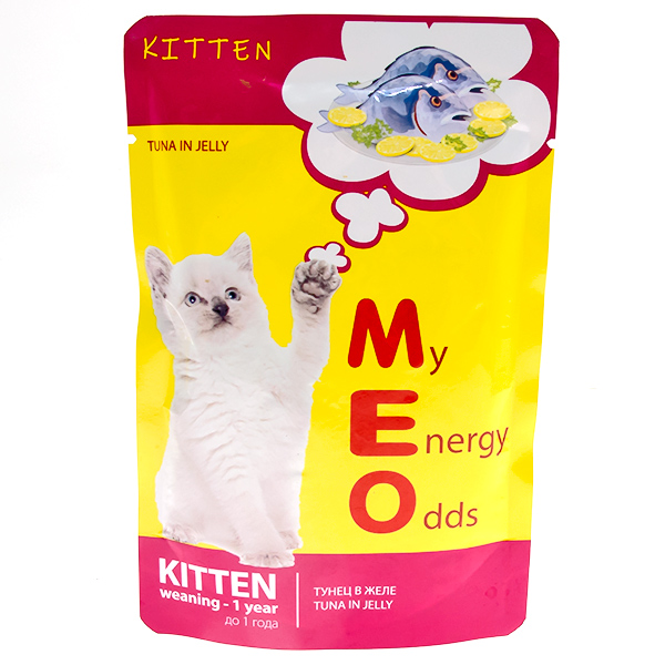 Ме-О Kitten тунец желе 80 г