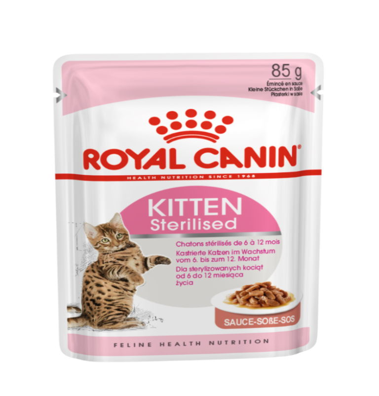 Royal Canin Kitten Sterilised пауч д/котят 85 г