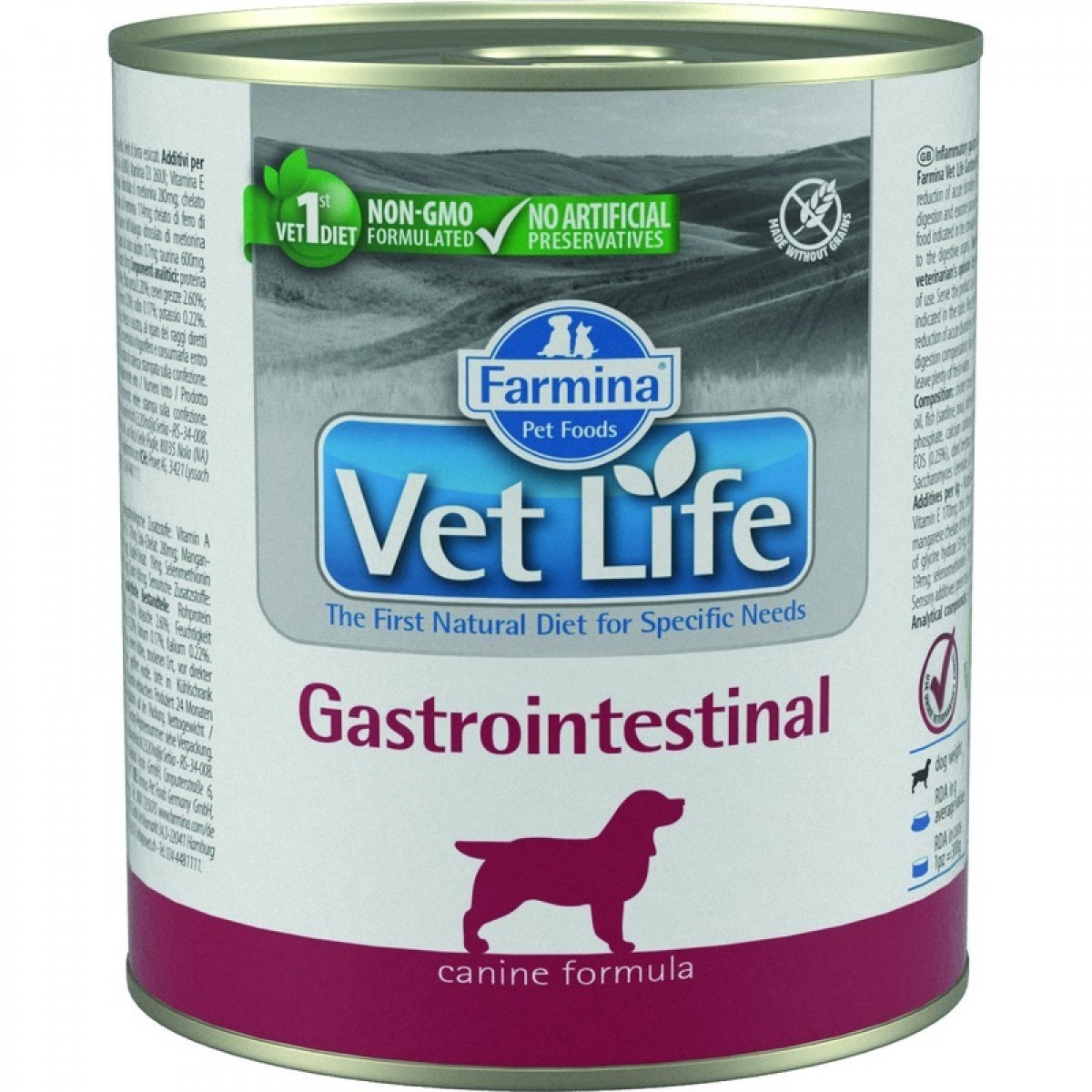 Farmina Vet Life Dog Gastrointestinal конс.