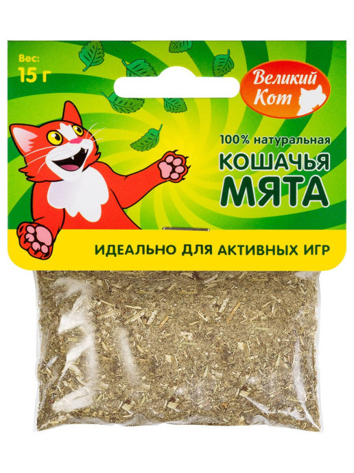 Великий кот Кошачья мята молотая 15 г