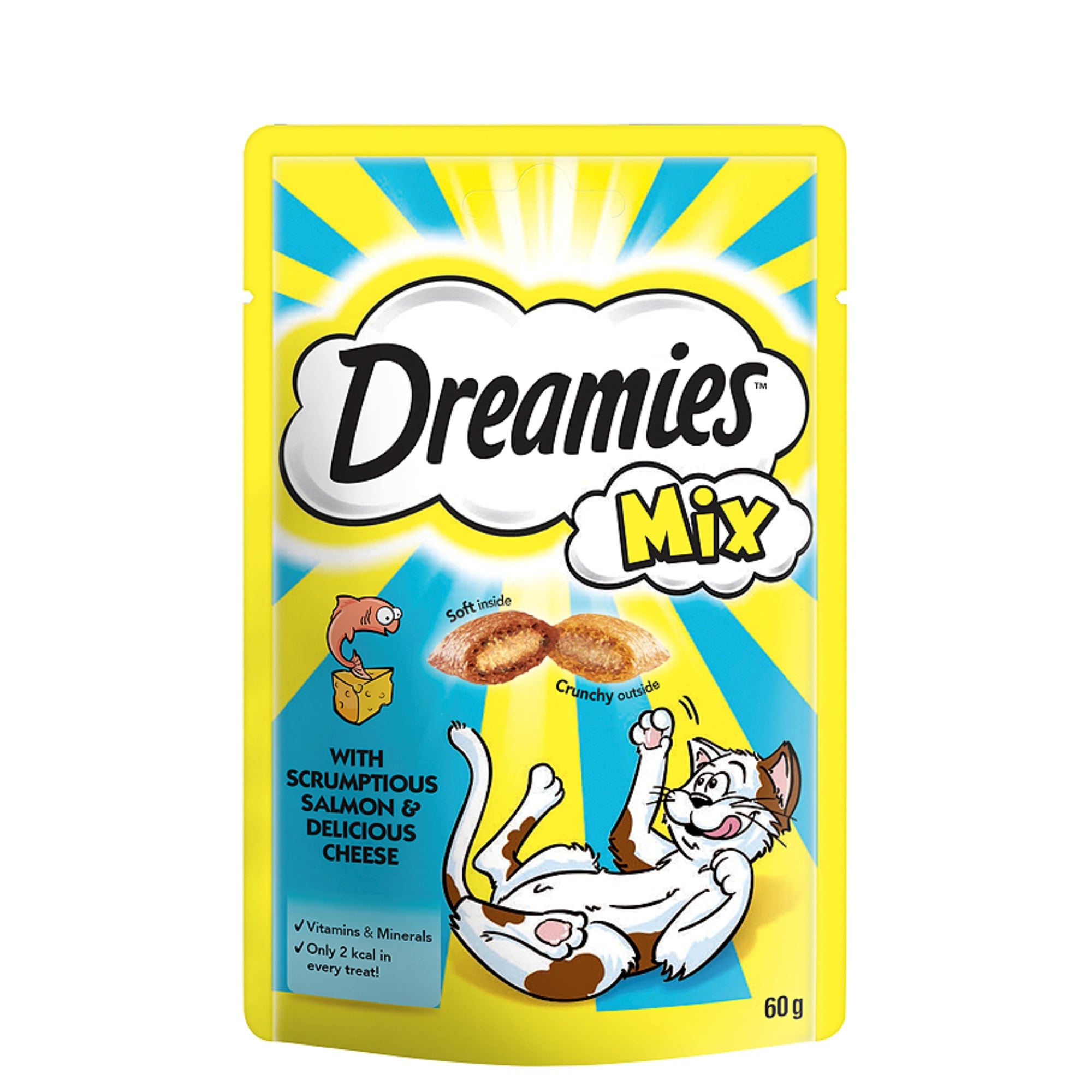 Dreamies Микс с лососем и сыром