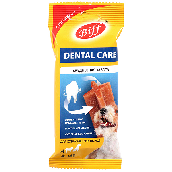 Titbit Biff Dental Care д/соб с Говядиной