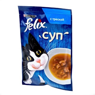 Felix суп с треской пауч д/кош