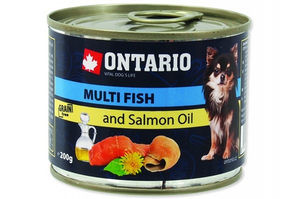 Ontario Mini конс. д/соб рыбное ассорти