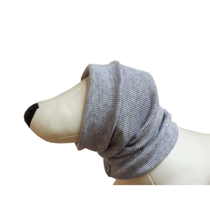 OSSO Капор трикотажный для собак, L, серый