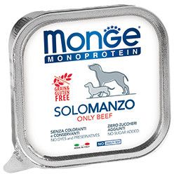 Monge Dog Monoprotein Solo паштет д/соб из говядины