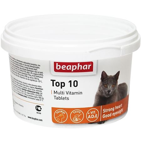 Beaphar Top 10 д/кошек 180 таблеток