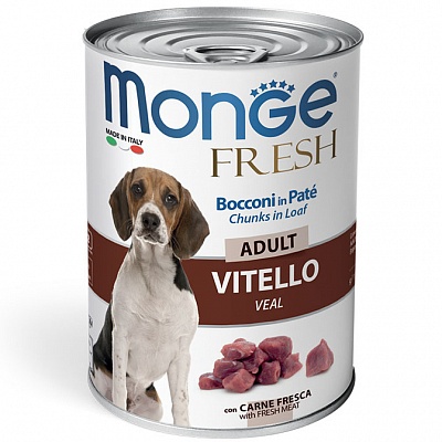 Monge Dog Fresh конс. мясной рулет из телятины