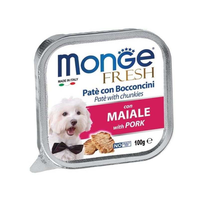 Monge Dog Fresh паштет из свинины