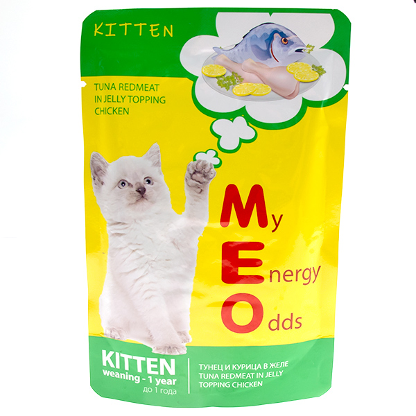 Ме-О Kitten тунец/курица желе 80 г