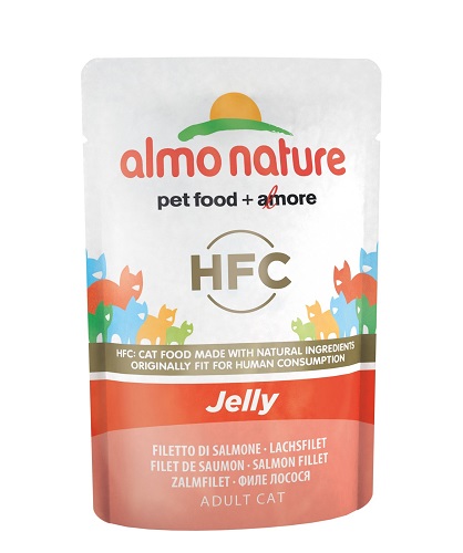 Almo Nature Classic Jelly конс. д/кош лосось