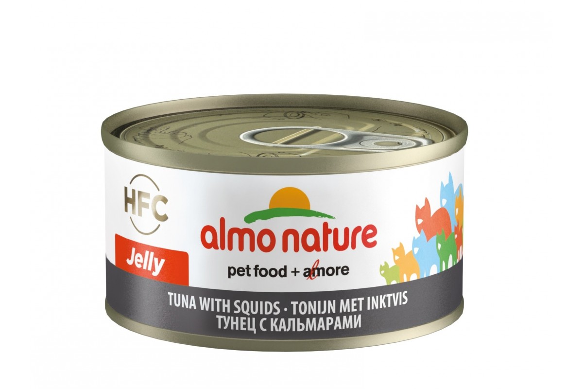 Almo Nature Classic Jelly конс. д/кош тунец/кальмар