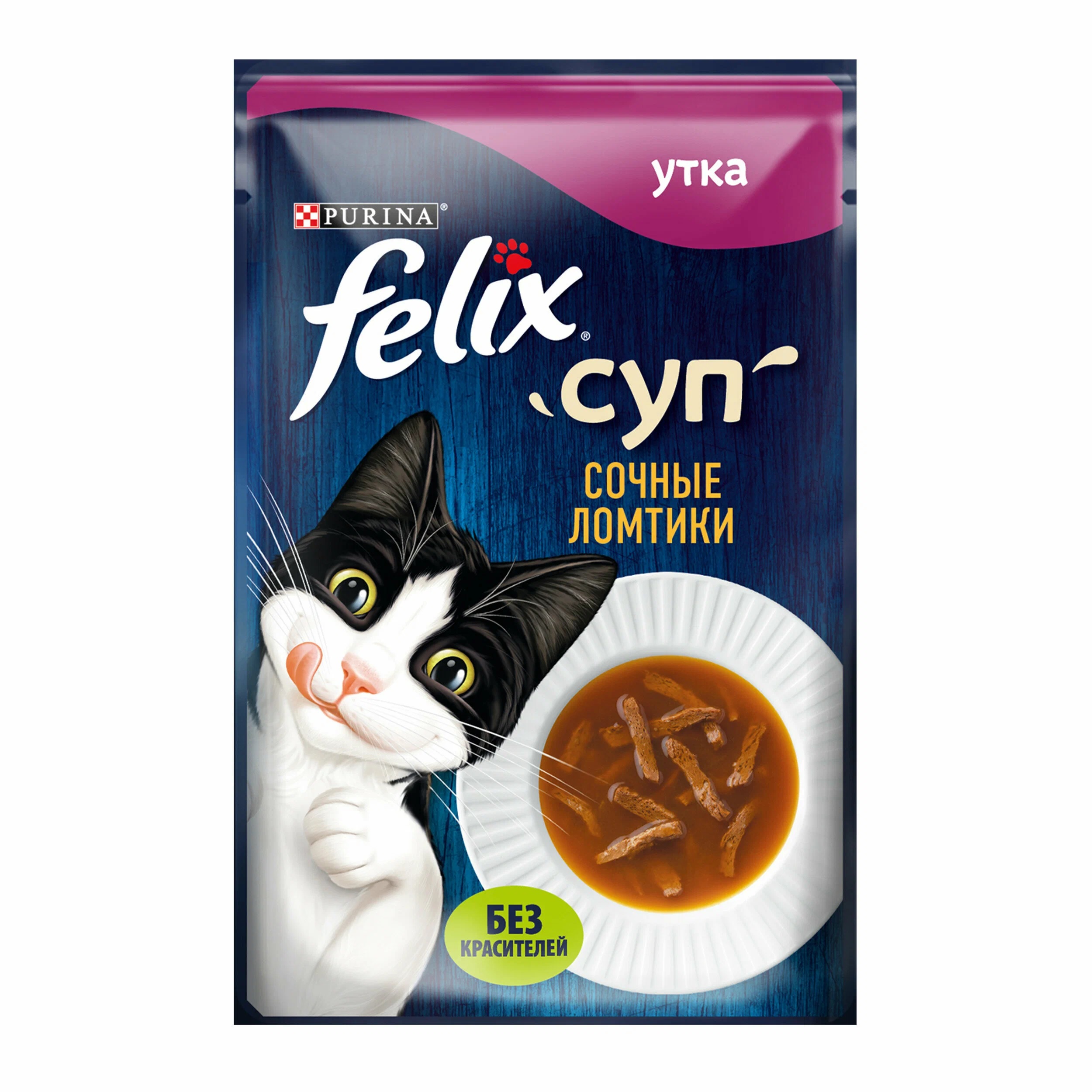 Felix суп Сочные ломтики Утка пауч д/кош